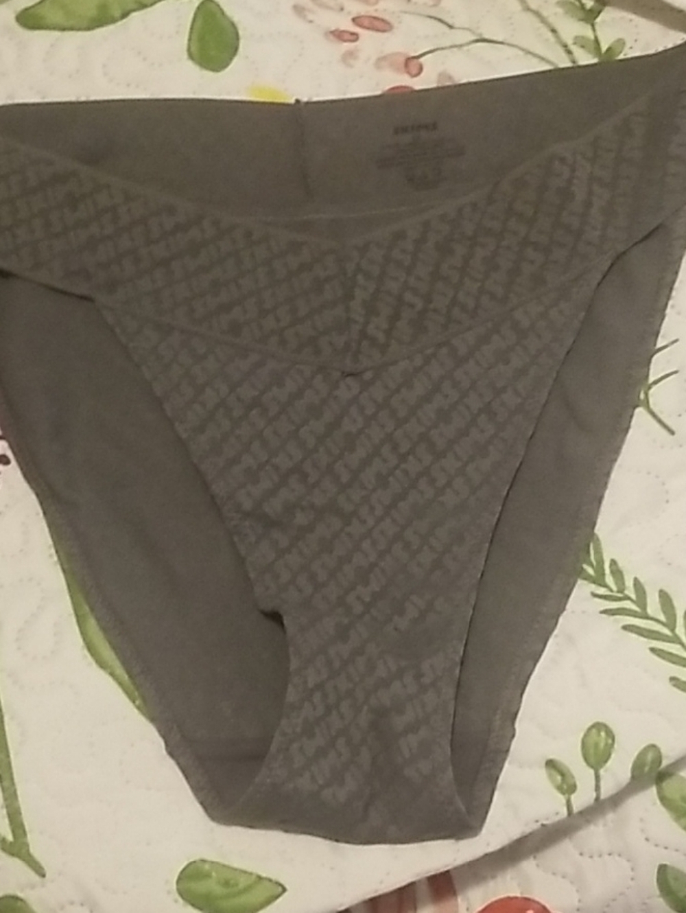 SKIMS Charcoal Gray Seamless Panty